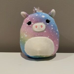 Squishmallow Original Kellytoy Prim 5" Unicorn Fantasy Squad Tie Dye Rainbow
